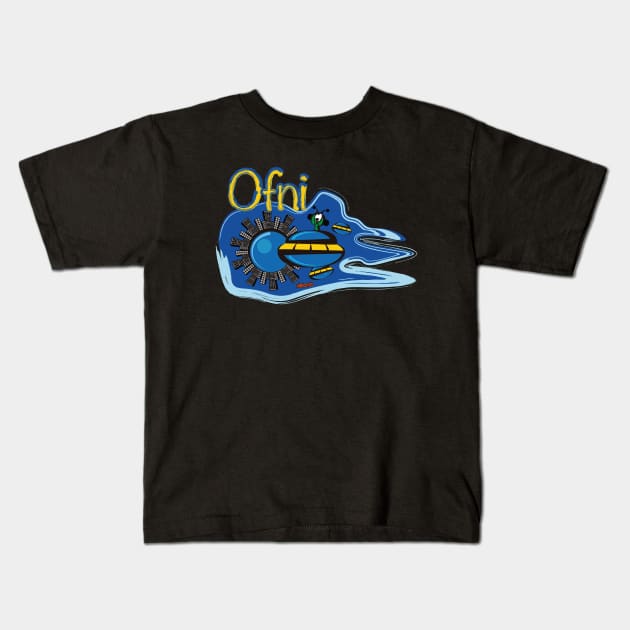 Ufo Kids T-Shirt by eltronco